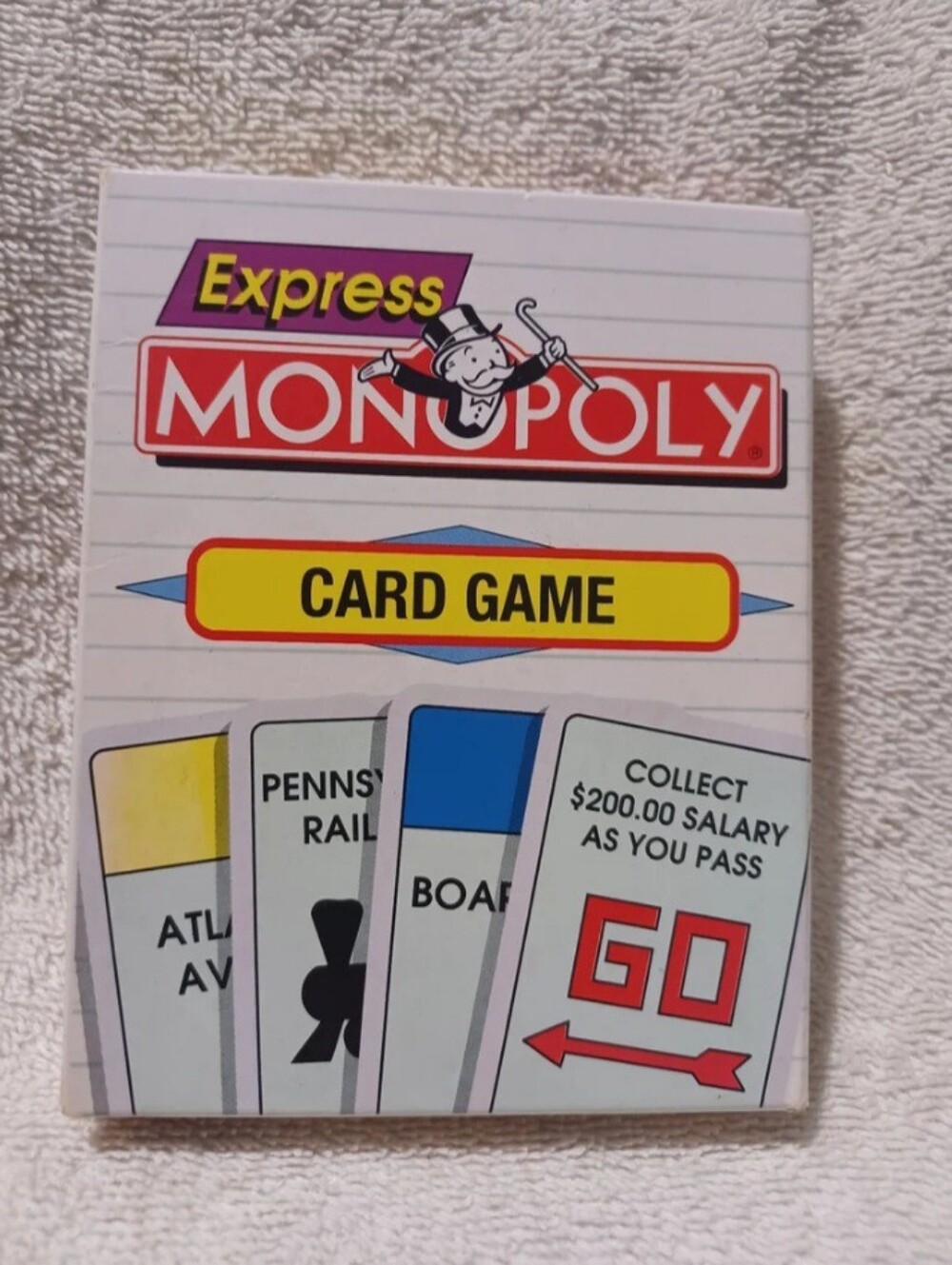 Vintage express Monopoly travel board card game